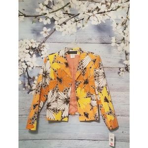 NWT Harvey's Bernard Floral Blazer